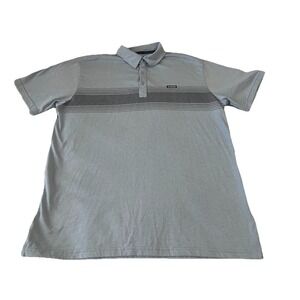 Dixxon Flannel Co Polo Shirt Mens XL Blue Performance Golf D-Sport